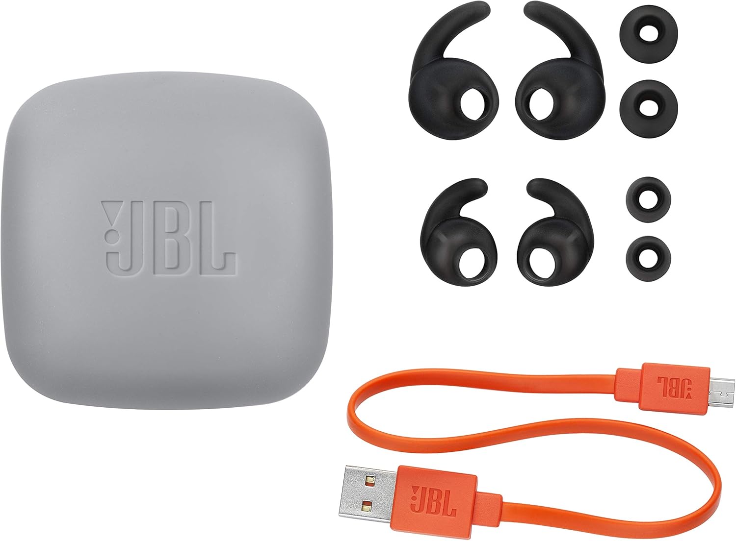 JBL Reflect Contour 2.0, Secure Fit, in-Ear Wireless Sport Headphone with 3-Button Mic/Remote - Black - Image 5
