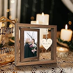 EYITUPC 4x6 Mrs and Mrs EST 2024 Picture Frame, Mrs