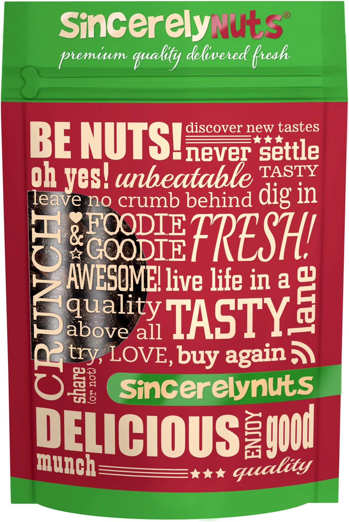 Sincerely Nuts Jumbo Black Raisins (5 LBS)- Gluten-Free Food, Vegan, and Kosher Certified Snack-Nutritious and Satisfying Snack-Pitted and Ready to Eat-Freshness Guaranteed