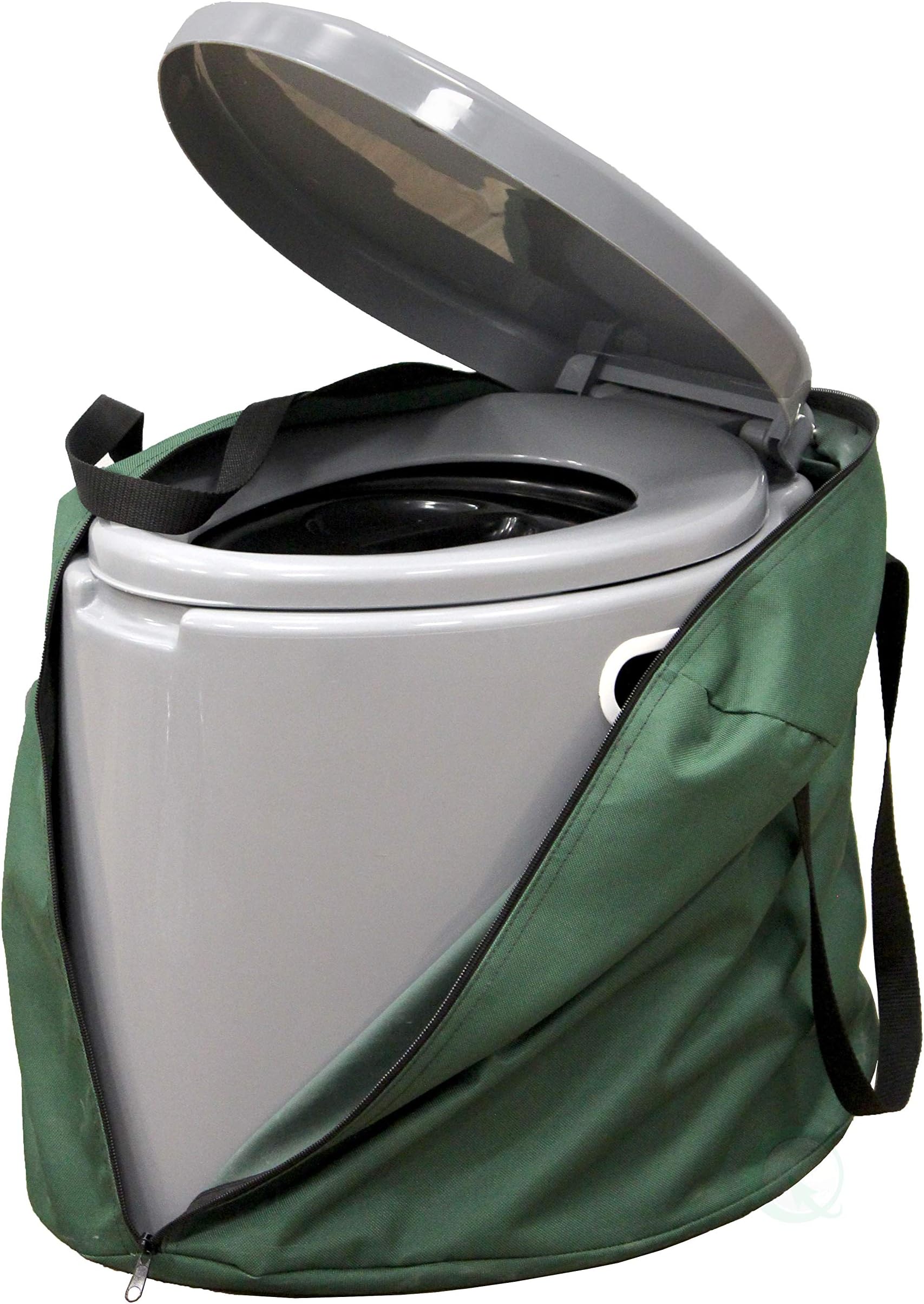 Basicwise Portable Travel Toilet for Camping and Hiking