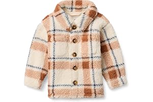 Amazon Essentials Unisex-Baby Sherpa Overshirt Jacket