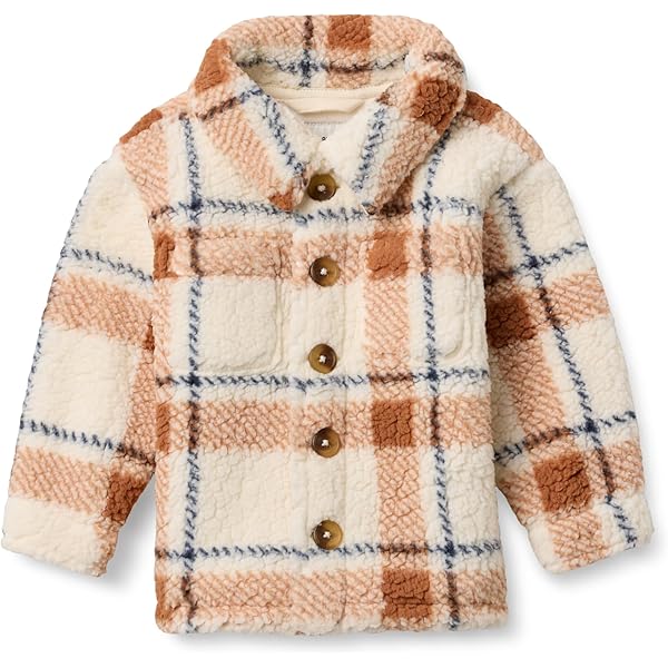 Amazon.com: JLKGICF Toddler Baby Girl Flannel Shirt Long Sleeve