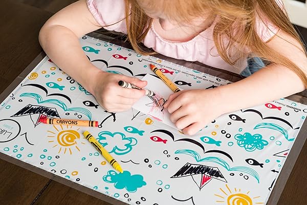 LUKE & TOBEY NAUTICAL DISPOSABLE PLACEMAT FOR BABY