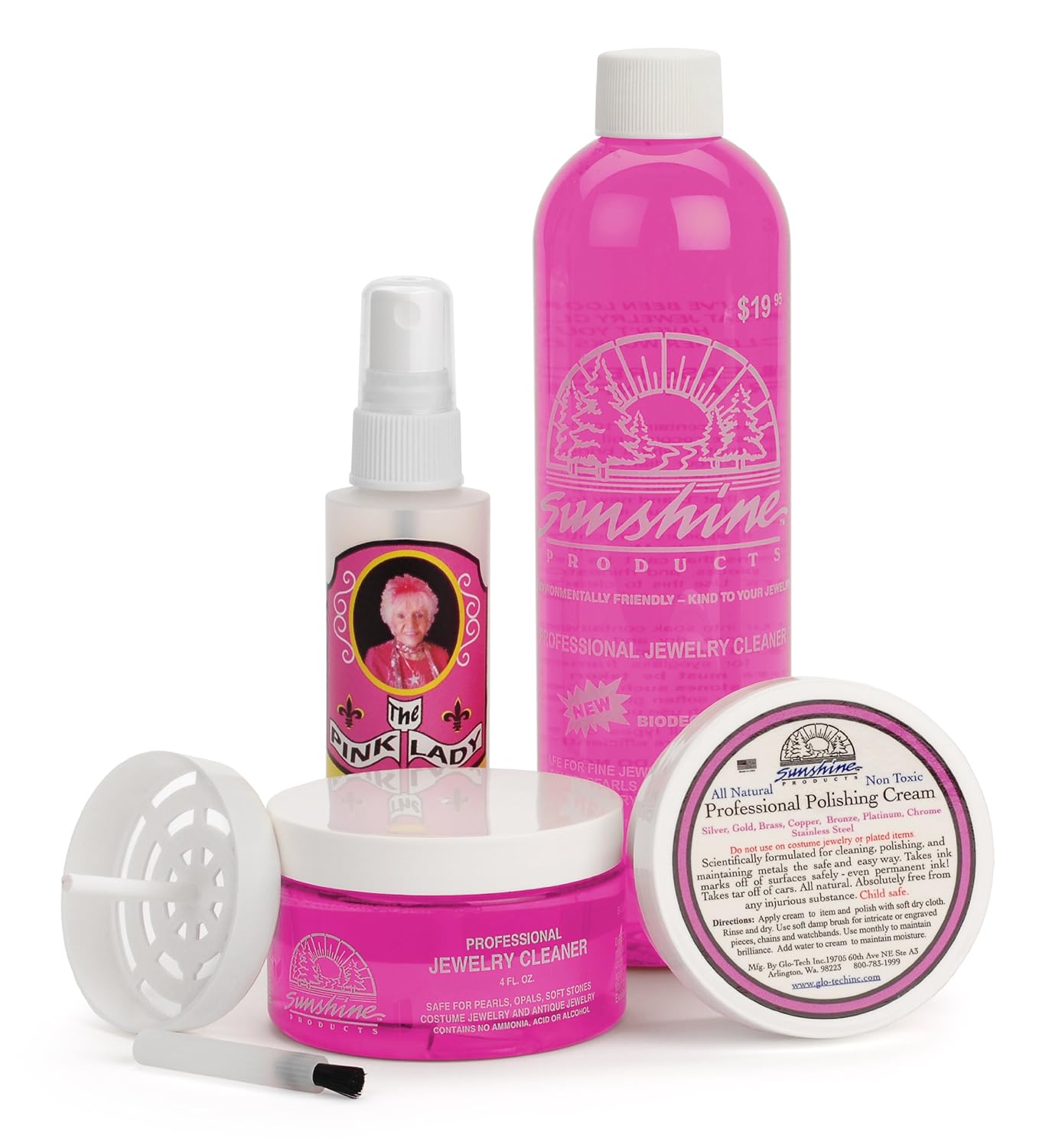 Pink Lady Sunshine Jewelry Cleaner Ultra Kit eBay