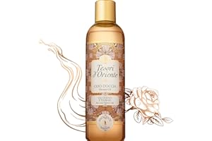 Tesori d'Oriente Bath Oil, Shower Oil Body Wash, Cleansing Oil for Women, with Rice & Tsubaki Oil-8.45 fl oz [Made in Italy]-(Rice & Tsubaki Oil)