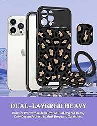 Goocrux Case for iPhone 12 Pro Max Black Luxury
