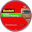 Scotch Permanent Outdoor Mounting Tape, 1 Inch x 450 Inches (4011-LONG)