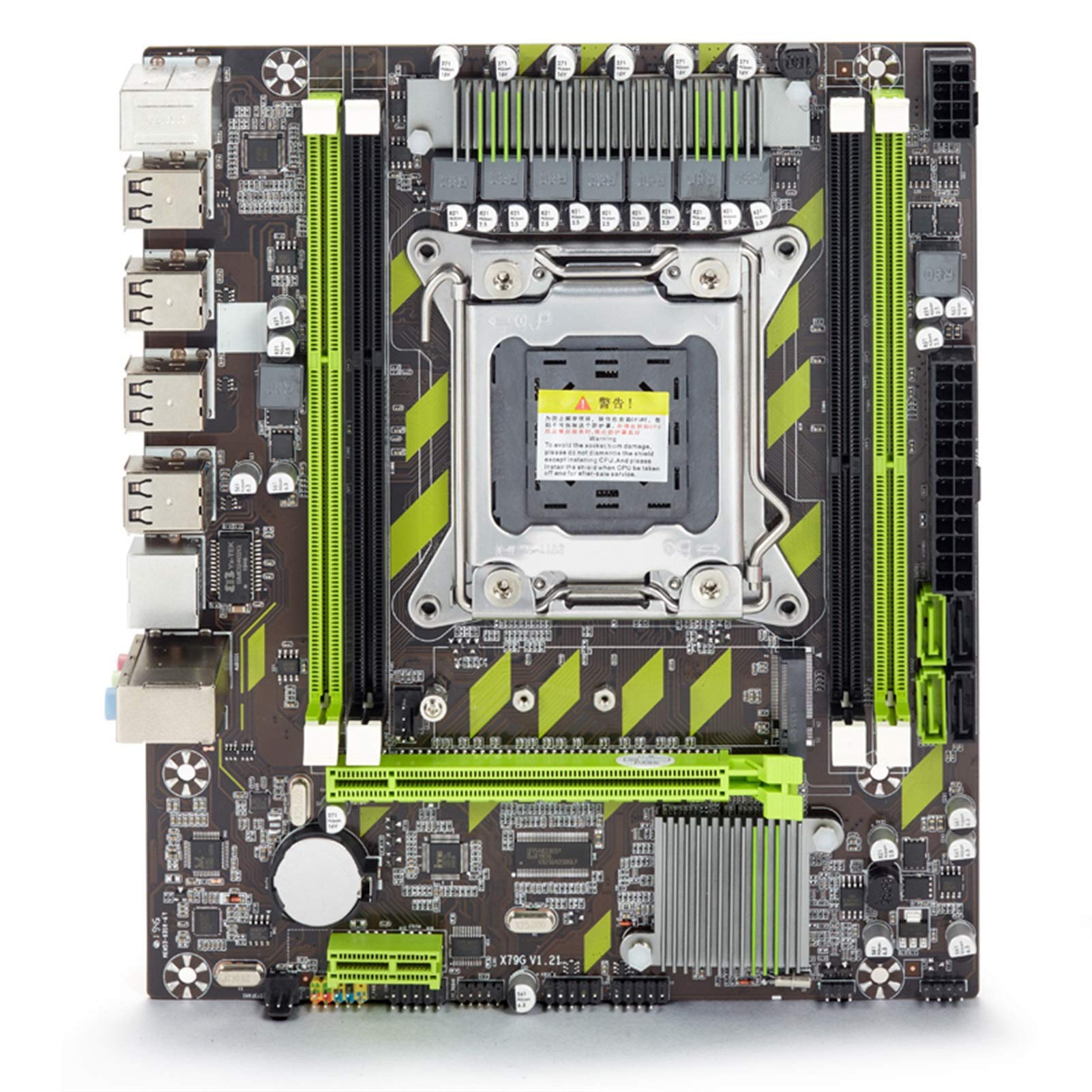 KOREY Mobile Phone Motherboard Computer Motherboard X79 X79G Motherboard LGA 2011 USB2.0 SATA3 Suppo