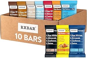 RXBAR Protein Bars, Snack Bars, Variety Pack (10 Count)