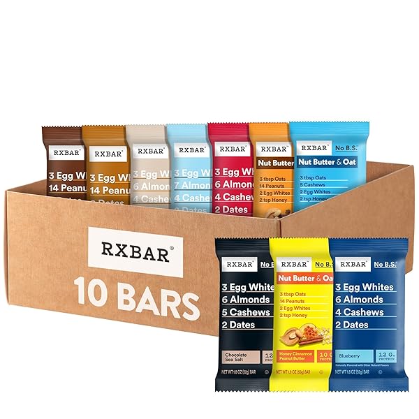 RXBAR PROTEIN BARS, SNACK BARS, VARIETY PACK (10...