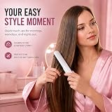 Baomaeyea Go Brush Pro UK Cordless Hair Straightener Brush 3 Temp 160-200°C view 3