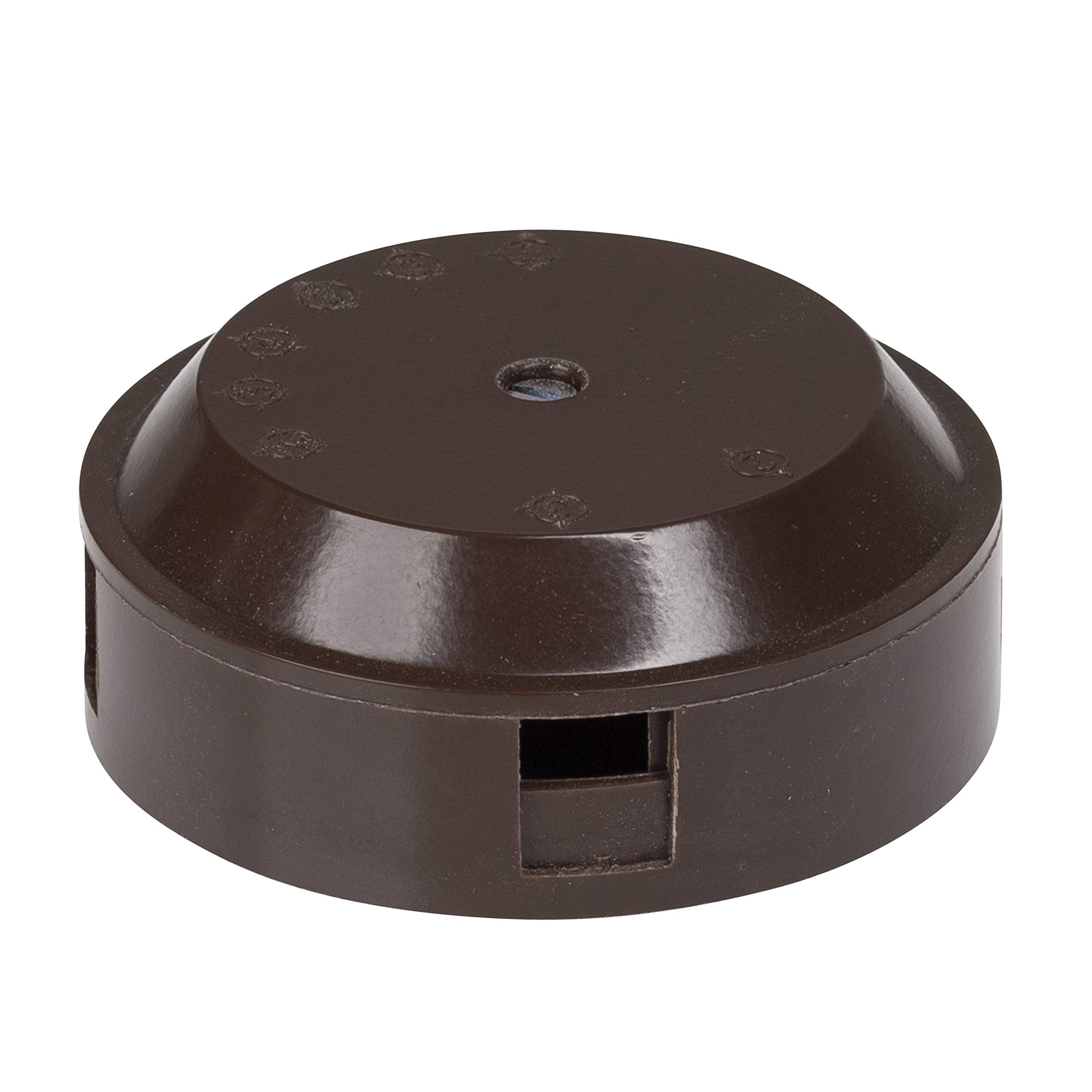 Schneider Electric Exclusive - Junction Box, 74mm Deep, GJB20ABR, Brown, Pack of 10