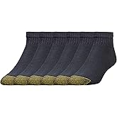 GOLDTOE Men's 656P Cotton Ankle Athletic Socks, Multipairs