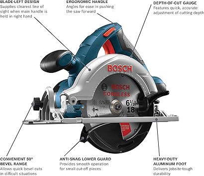 Bosch CCS180B Circular Saws product image 2