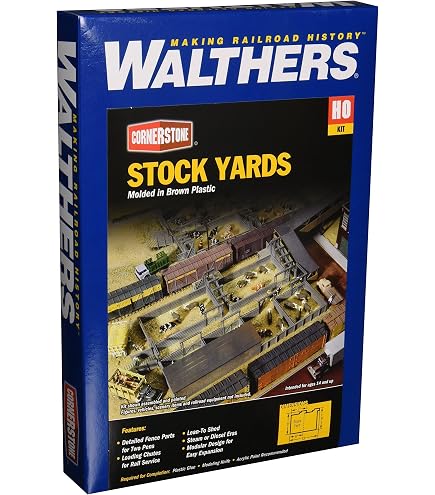 Walthers Cornerstone HO 933-2917 Lakeville Warehouse - Kit
