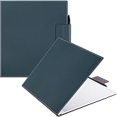 BOZHUORUI Case for Boox Note Max/Boox Tab X C,PU Leather Magnetic Cover | with Auto Sleep/Wake,Pen Clasp Design,Thin &amp; Lightweight, Pine Green
