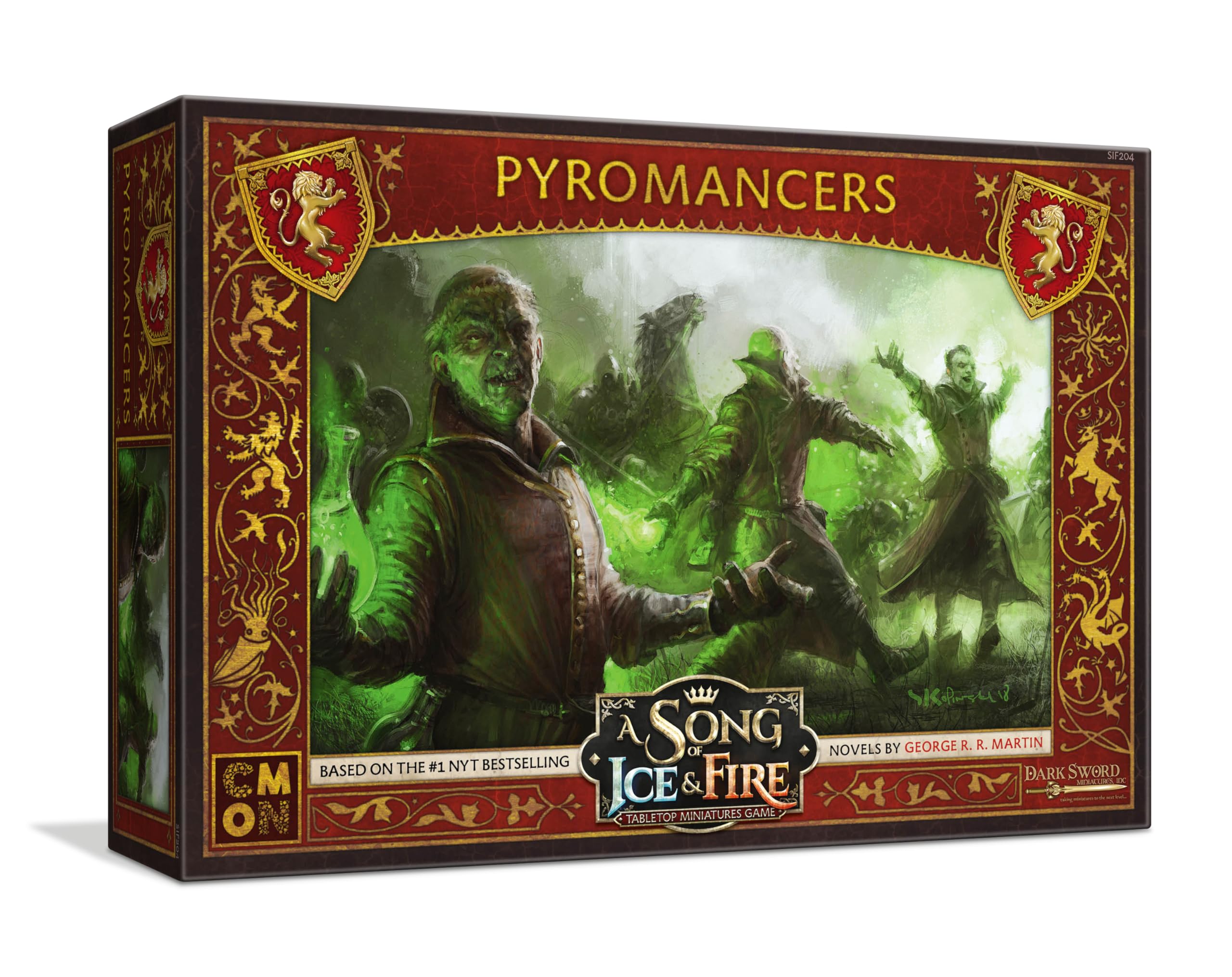 Cool Mini or Not - A Song of Ice and Fire: Lannister Pyromancers Expansion - Miniature Game