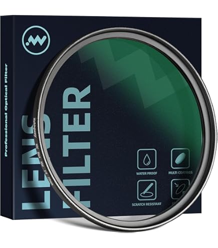 Black Diffusion 1/4 Filter, SLR Camera Portrait Mist Dreamy Cinematic Effect Filter With 18 Multi Layer Coated, Waterproof Oil Proof, For Portrait Photography, Video, Vlog (82MM