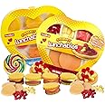 Pizza and Cheese and Cracker Gummy Lunchables, Valentine's Day 2024 Gift Boxes Gummies, Candy that Looks Like Food, Pack of 2, 4.66 Ounces