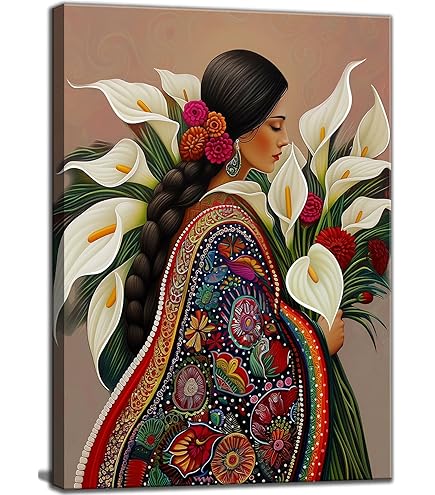 Amazon.com: Isabella Muerta por Daniel Esparza Mexican Pinup Girl