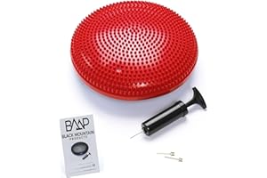 Black Mountain Products Exercise Balance Stability Disc with Hand Pump