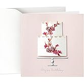 Hallmark Signature Birthday Card for Her (Cake)