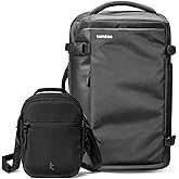 tomtoc T66 Travel Backpack 40L &amp; Aviator-T37 Travel Crossbody RFID Blocking Bag, Travel Companion, Perfect for Organizing Essentials