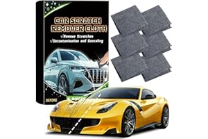 Tiantanghu Car Scratches Remover,6 Pack 2025 Nano Sparkle Cloth for Car Scratches Multi-Purpose Nano Magic Cloth Easy to Repair Paint Scratches,Water Spots Surface Polishing