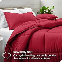 Bare Home Comforter Set - Queen Size - Ultra-Soft