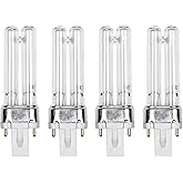 Bluex Bulbs 4 Pack LB4000 Replacement Bulb for Germ Guardian AC4825 AC4850PT AC4300BPTCA AC4300BPT AC4850 AC4900 AC4900CA AC4800 AC4900 Purifiers Replace 5W UV-C Bulb
