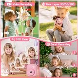 Hangrui Kids Camera Instant Print 14MP 1080P 32GB Card view 7