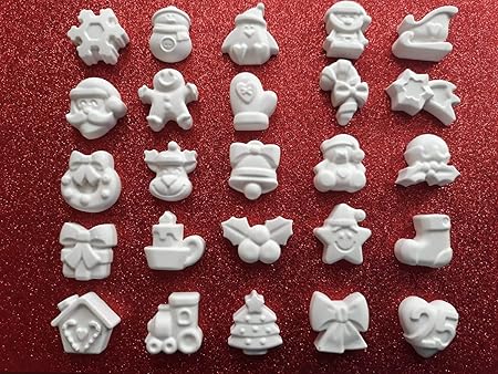 Segnaposto Natalizi Gessetti.25 Gessetti Artigianali Non Profumati Per Natale Modelli Diversi Cuore Segnaposto Bomboniera Chiudipacco Capodanno Natalizi Idea Regalo Amazon It Casa E Cucina