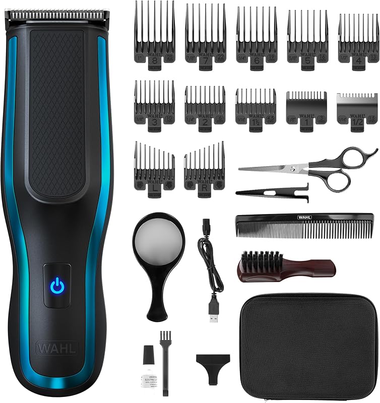 Self Clip 360 Tagliacapelli fai-da-te al litio ricaricabile da uomo