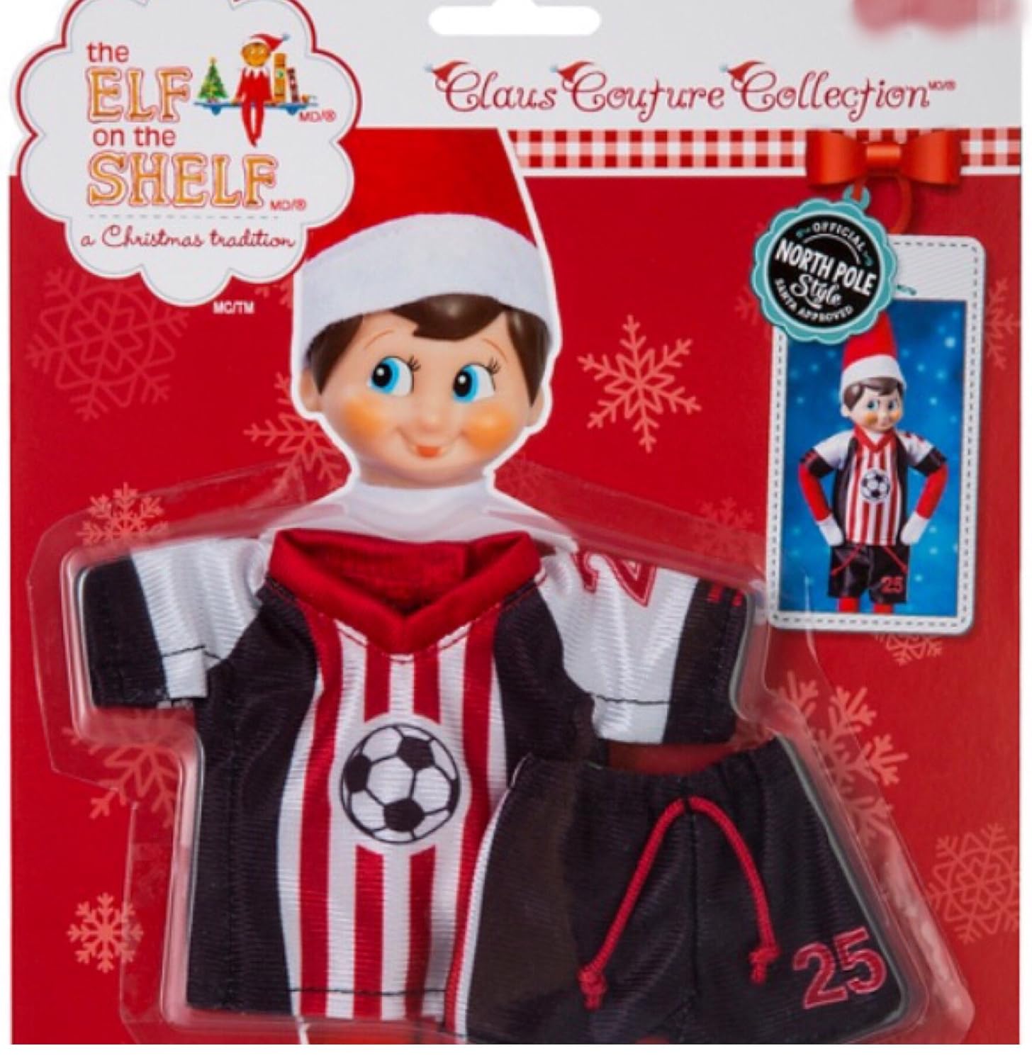 The Elf on the Shelf Claus Couture Spirited Soccer Set eBay