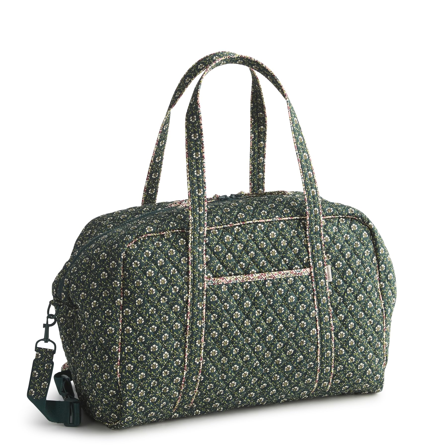 Premium Cotton Miramar Weekender Travel Bag, Mistletoe Lattice, One Size