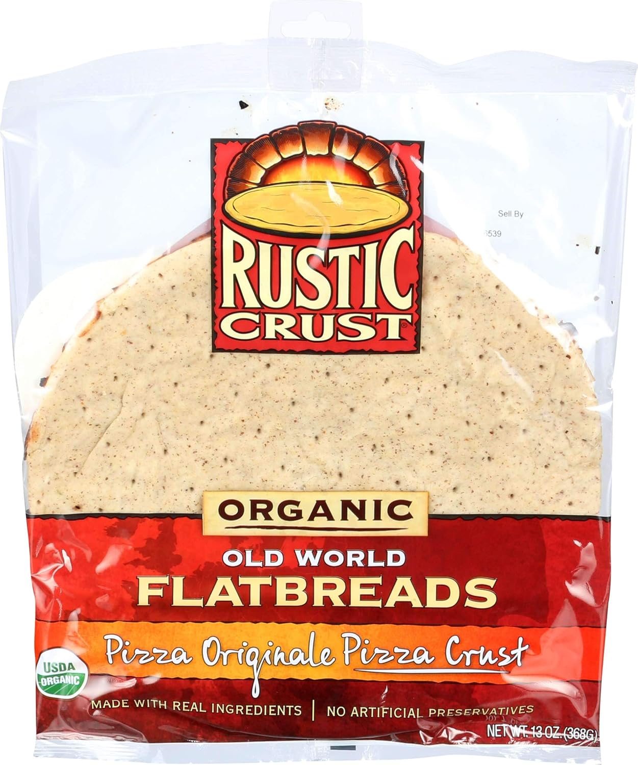 Rustic Crust, Pizza Crust Originale Organic, 13 Ounce