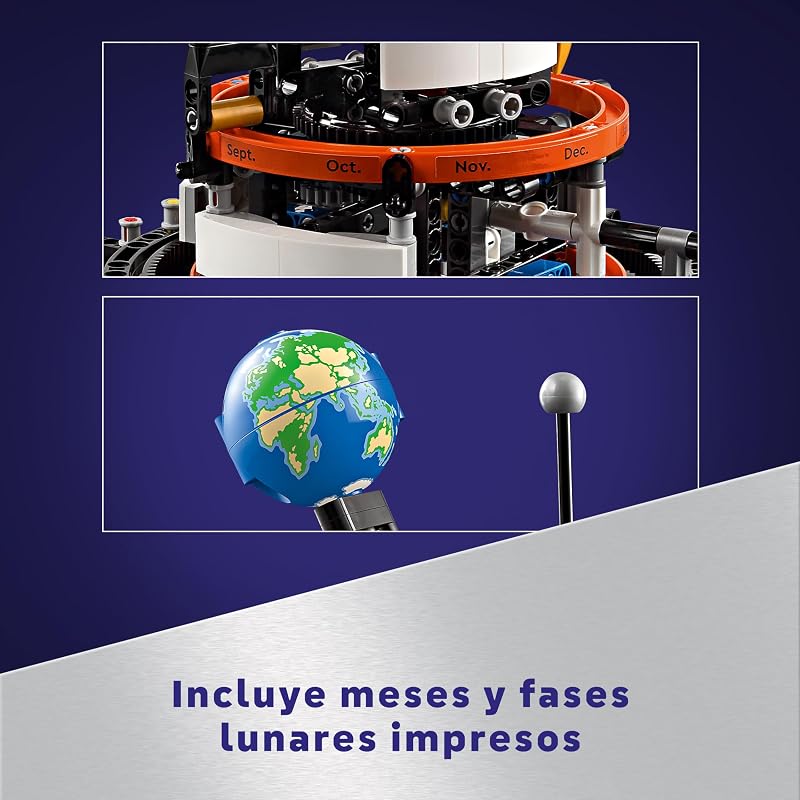 Technic Planeta Tierra y Luna en Órbita 42179