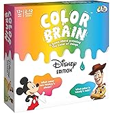Disney, Color Brain Board Game for Families Mickey Mouse Minnie Mouse Princess Tiana Strategy Party Card Gift Toy, for Adults