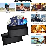 OFFCUP Fireproof Document Bag 2pcs 8x4.6 Inches Waterproof Zipper view 7