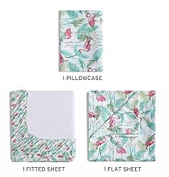 Beatrice Home Fashions Coastal Print Microfiber