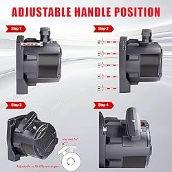 OPENROAD 13500 lb Recovery Winch with Synthetic