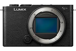 Panasonic LUMIX S9 Mirrorless Camera, 24.2MP Full Frame with Phase Hybrid AF, New Active I.S. Technology - DC-S9BODYK (Black)