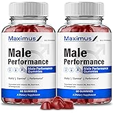 Maximus X Gummies, Official Maximus X Supplement Gummies - Maximum Strength Performance, All Natural Support Overall Health & Wellness, Premium MaximusX Advanced Support Gummy Reviews (2 Pack)
