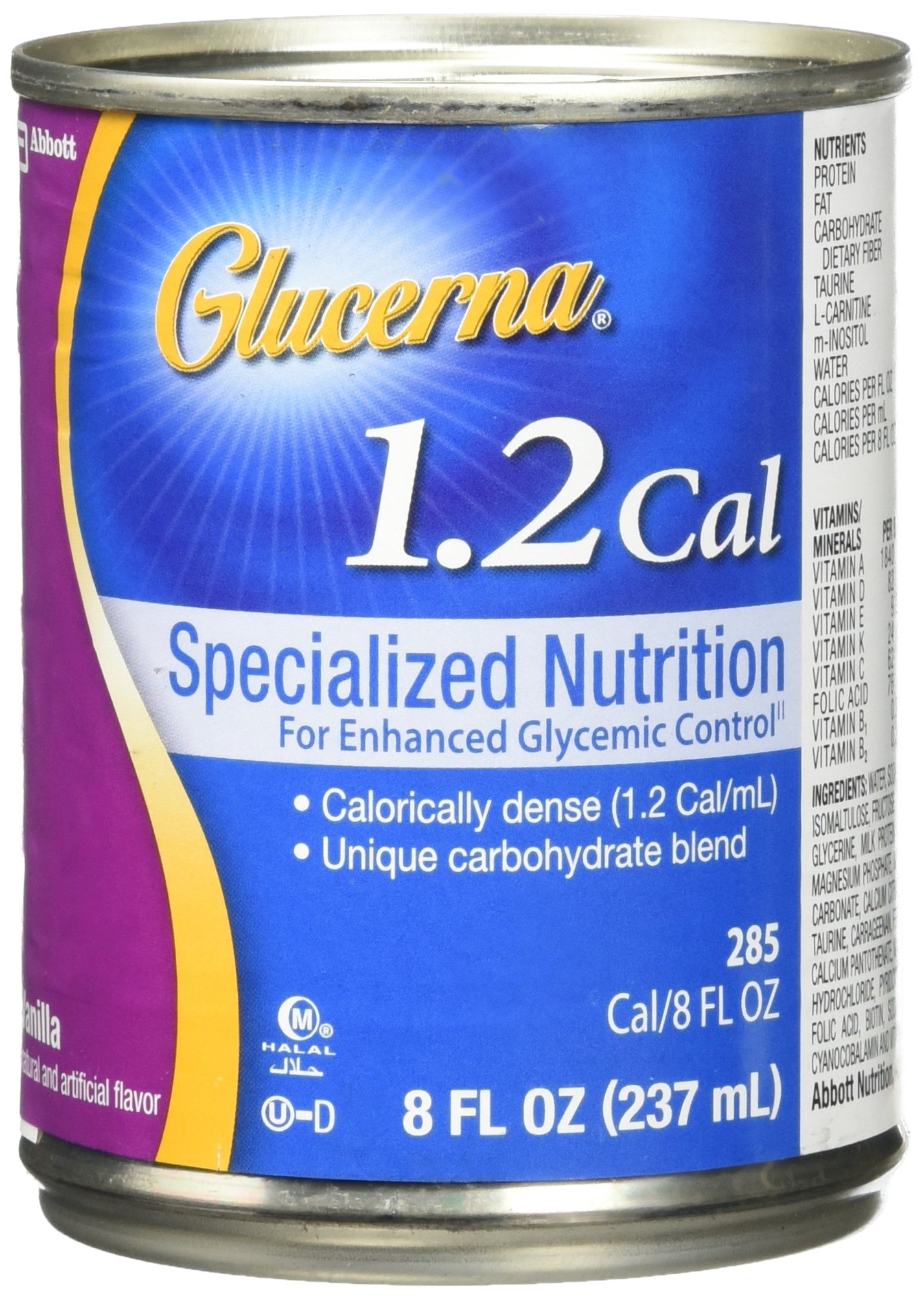 Glucerna 1.2 Cal Specialized Nutrition For Patients With Abnormal
