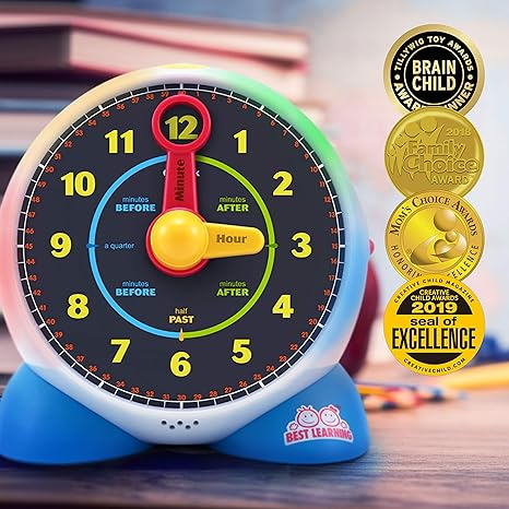 best learning clock for toddlers