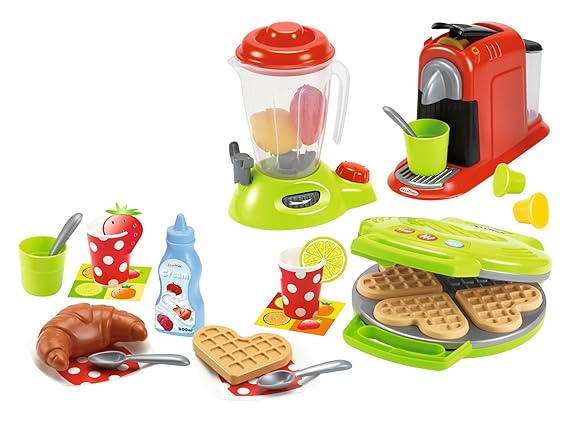 Ecoiffier 2624 - Frühstücks-Set mit Waffeleisen