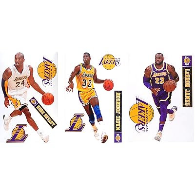 lebron james fathead lakers