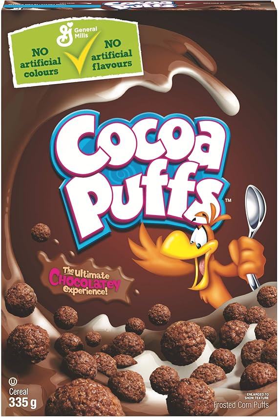 Cocoa Puffs Ultimate Chocolately Cereal, 335 Gram Amazon.ca Grocery