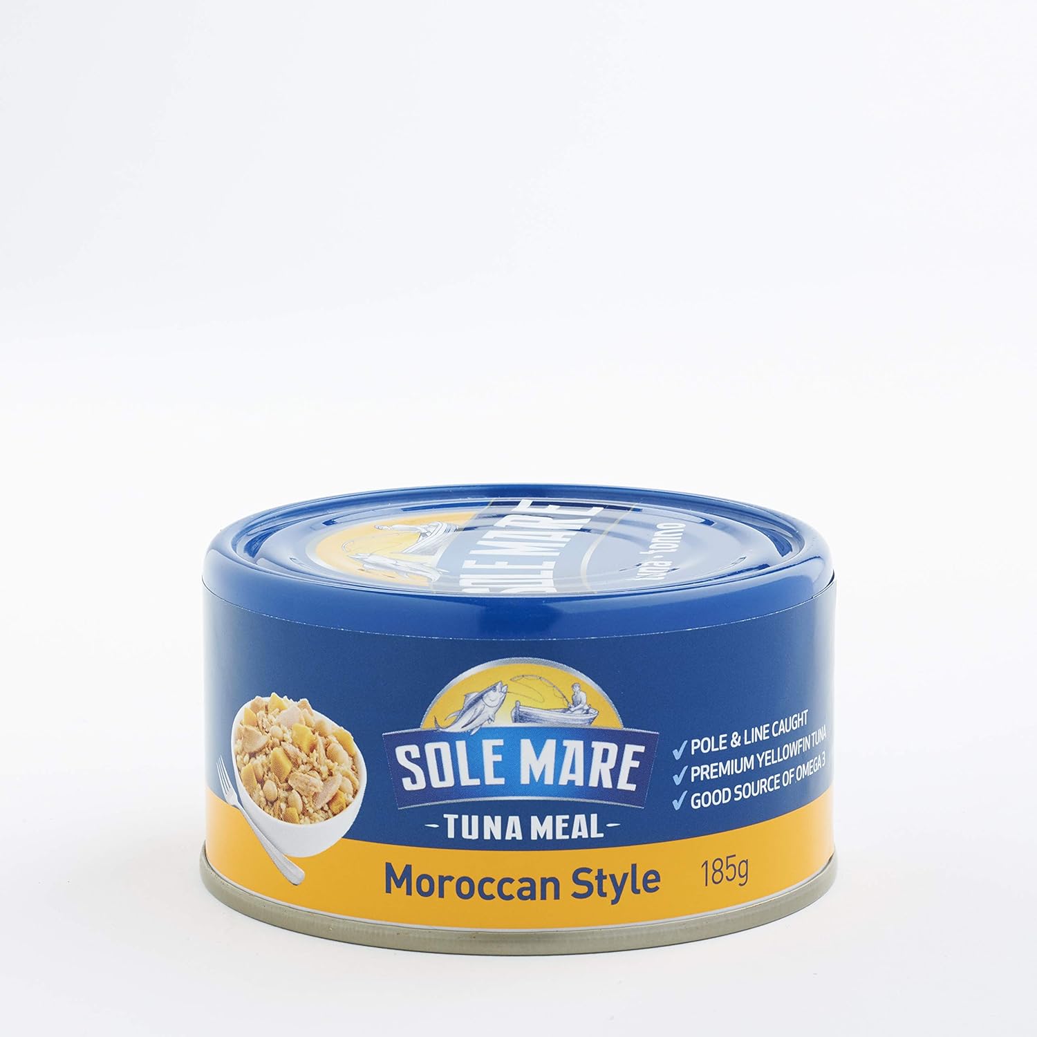 Sole Mare Tuna Meal Moroccan Style, 185g Grocery