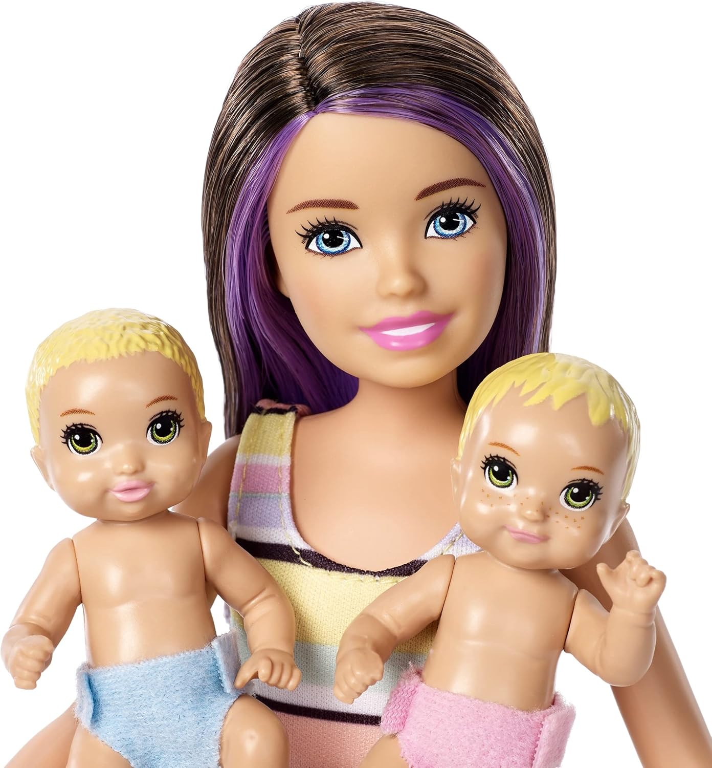 barbie babysitting twins